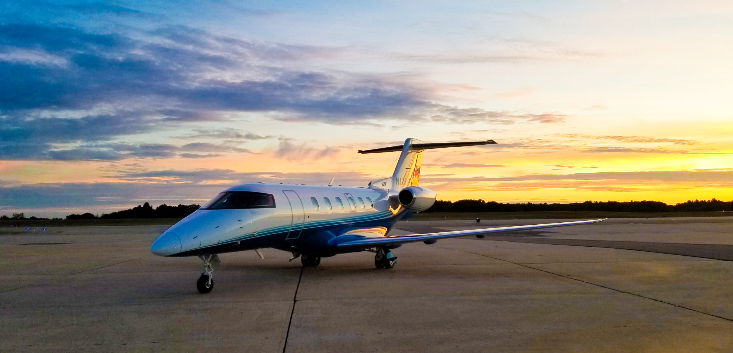 30th Anniversary - PC-24 Jet in Sunset